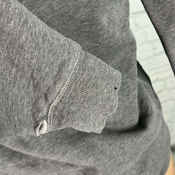 TNA Aritzia Sweater Adult Medium Gray Purple Baltic Spiro Embroidered Hoodie - Picture 7 of 10